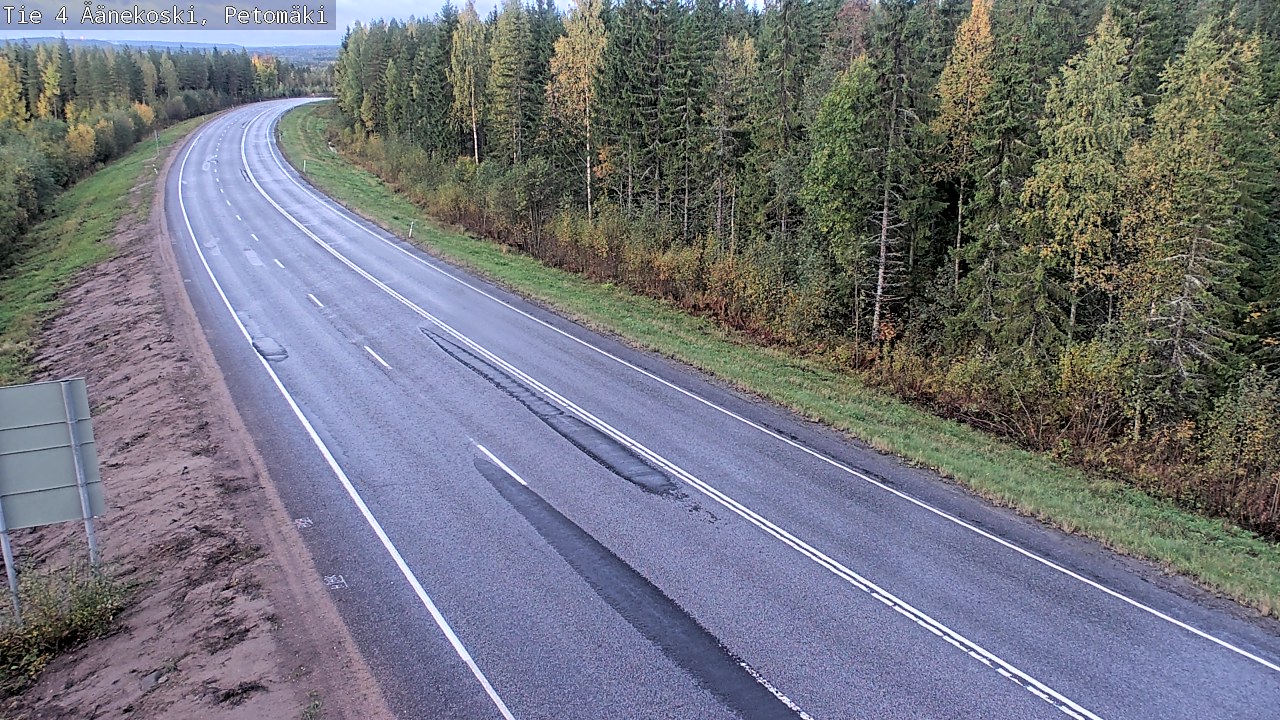Kelikamerat Kuva Tie 4 Äänekoski. Petomäki, Äänekoski, Keski-Suomi