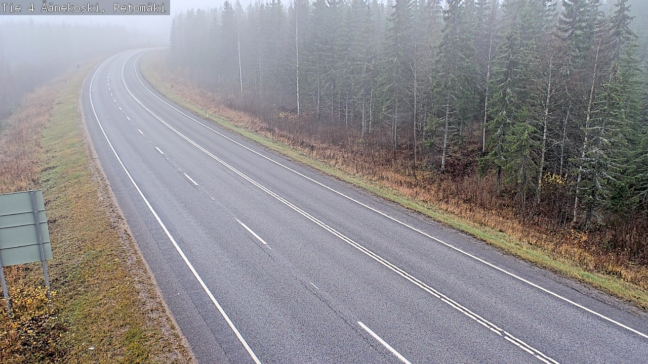 Kelikamerat Kuva Tie 4 Äänekoski. Petomäki, Äänekoski, Keski-Suomi