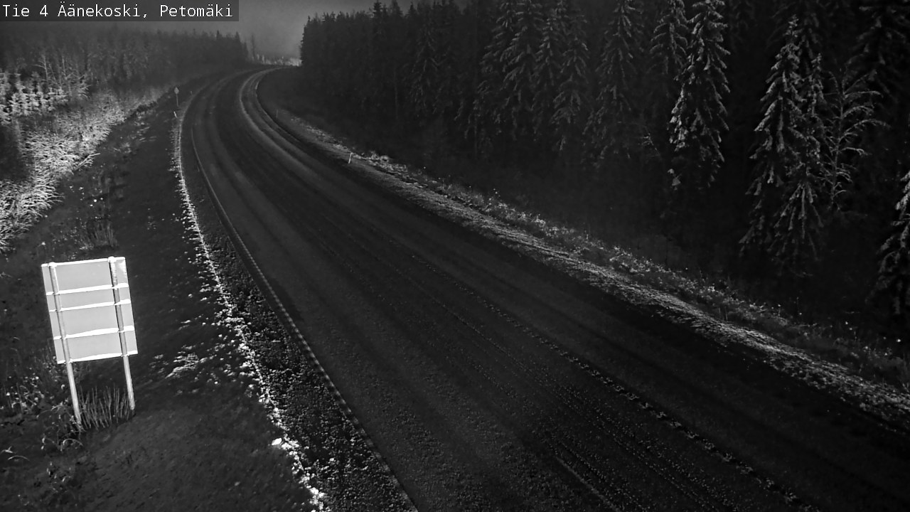 Weather Camera Image Road 4 Äänekoski. PetomäkiPetomäki, Äänekoski, Keski-Suomi