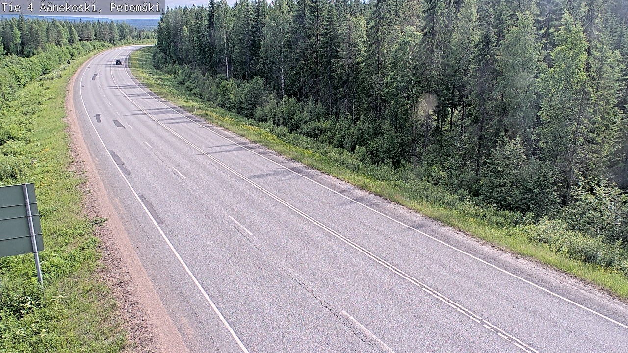 Kelikamerat Kuva Tie 4 Äänekoski. Petomäki, Äänekoski, Keski-Suomi
