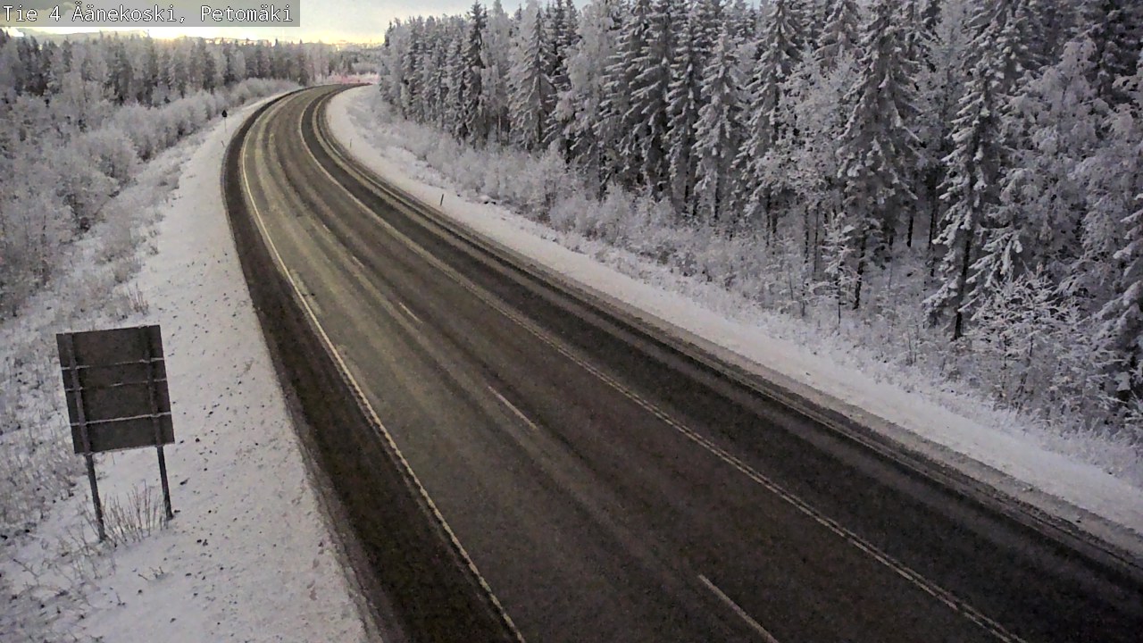Kelikamerat Kuva Tie 4 Äänekoski. Petomäki, Äänekoski, Keski-Suomi