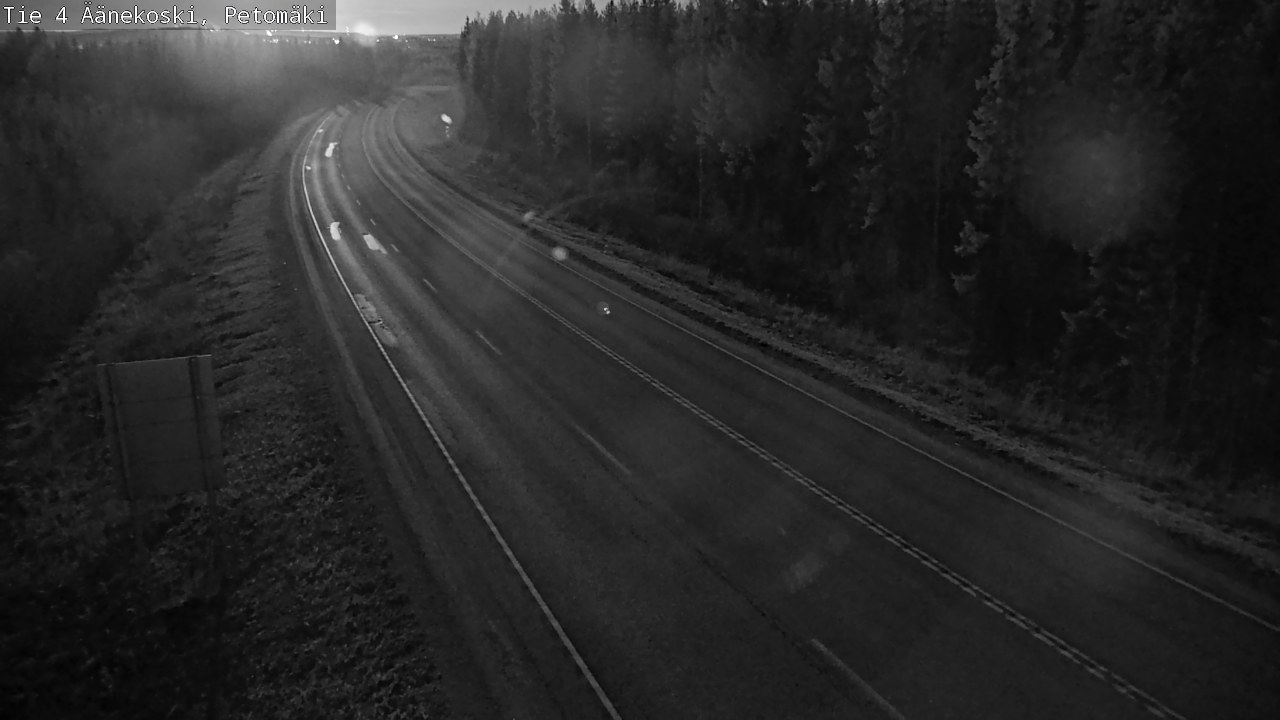 Weather Camera Image Road 4 Äänekoski. PetomäkiPetomäki, Äänekoski, Keski-Suomi
