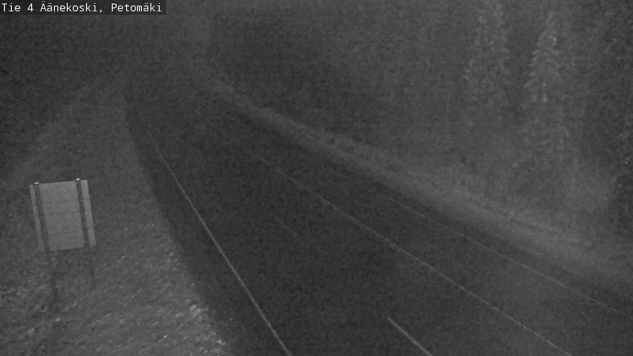 Weather Camera Image Road 4 Äänekoski. PetomäkiPetomäki, Äänekoski, Keski-Suomi