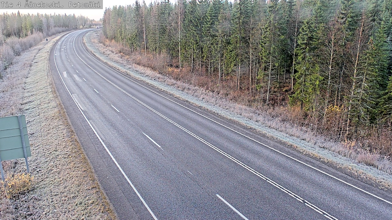 Kelikamerat Kuva Tie 4 Äänekoski. Petomäki, Äänekoski, Keski-Suomi