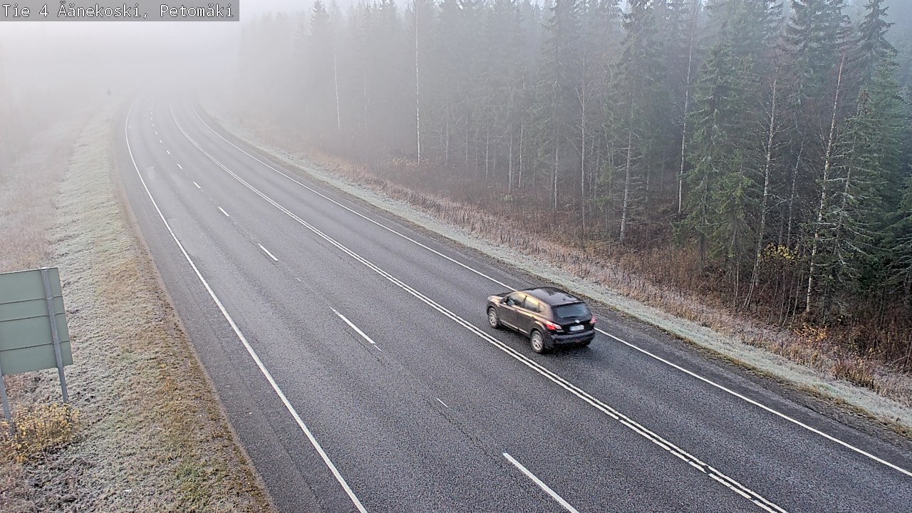 Kelikamerat Kuva Tie 4 Äänekoski. Petomäki, Äänekoski, Keski-Suomi