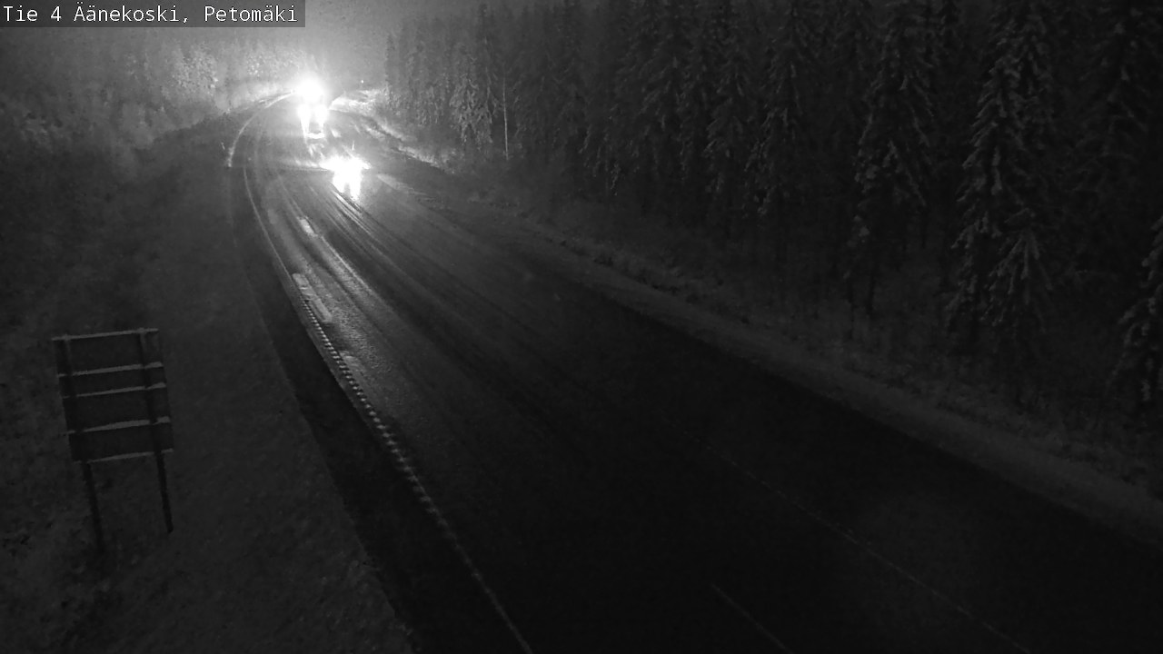 Weather Camera Image Road 4 Äänekoski. PetomäkiPetomäki, Äänekoski, Keski-Suomi