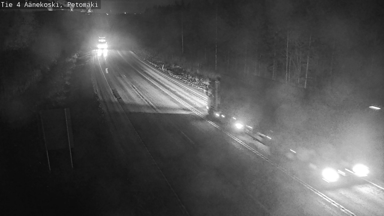 Weather Camera Image Road 4 Äänekoski. PetomäkiPetomäki, Äänekoski, Keski-Suomi
