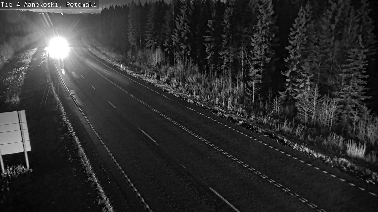 Kelikamerat Kuva Tie 4 Äänekoski. Petomäki, Äänekoski, Keski-Suomi