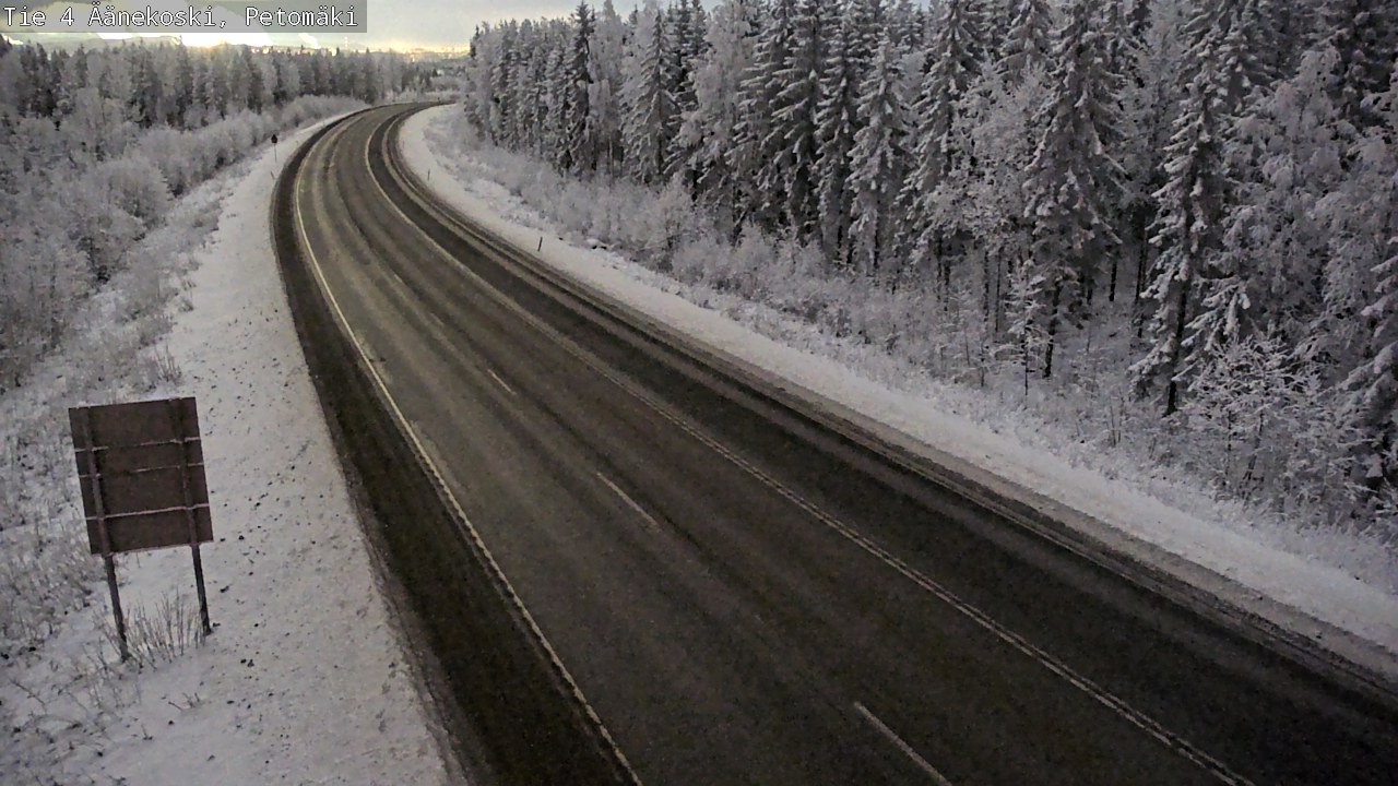 Kelikamerat Kuva Tie 4 Äänekoski. Petomäki, Äänekoski, Keski-Suomi