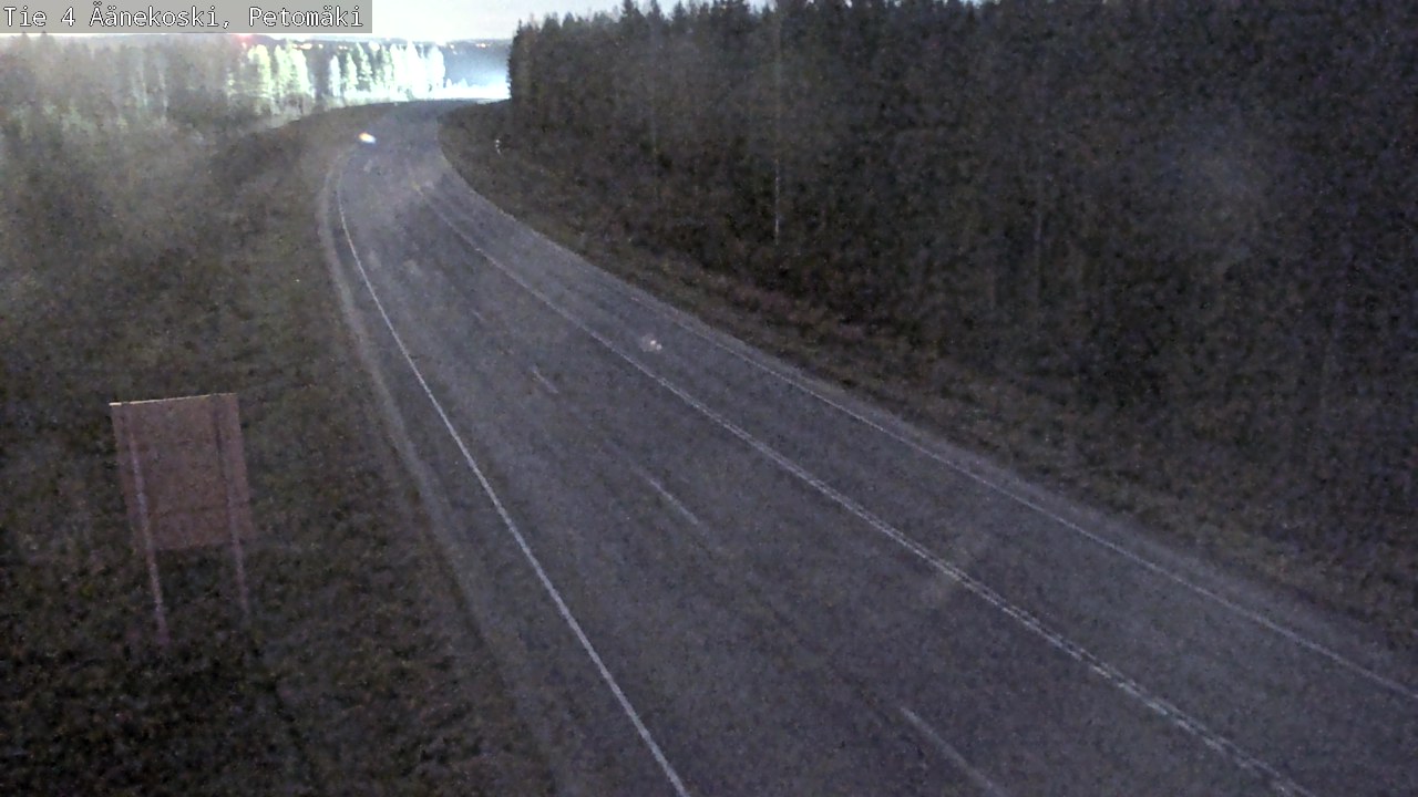 Weather Camera Image Road 4 Äänekoski. PetomäkiPetomäki, Äänekoski, Keski-Suomi