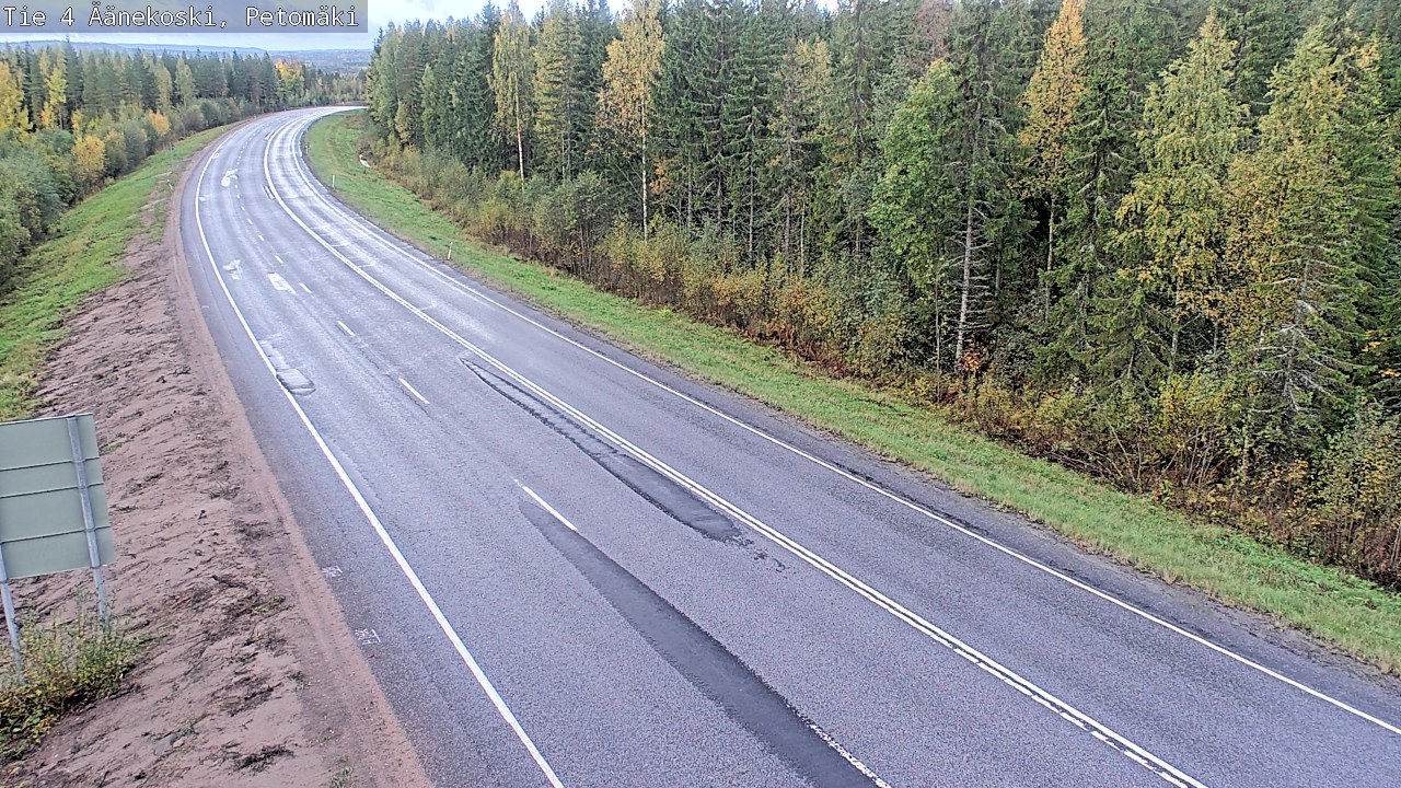 Kelikamerat Kuva Tie 4 Äänekoski. Petomäki, Äänekoski, Keski-Suomi