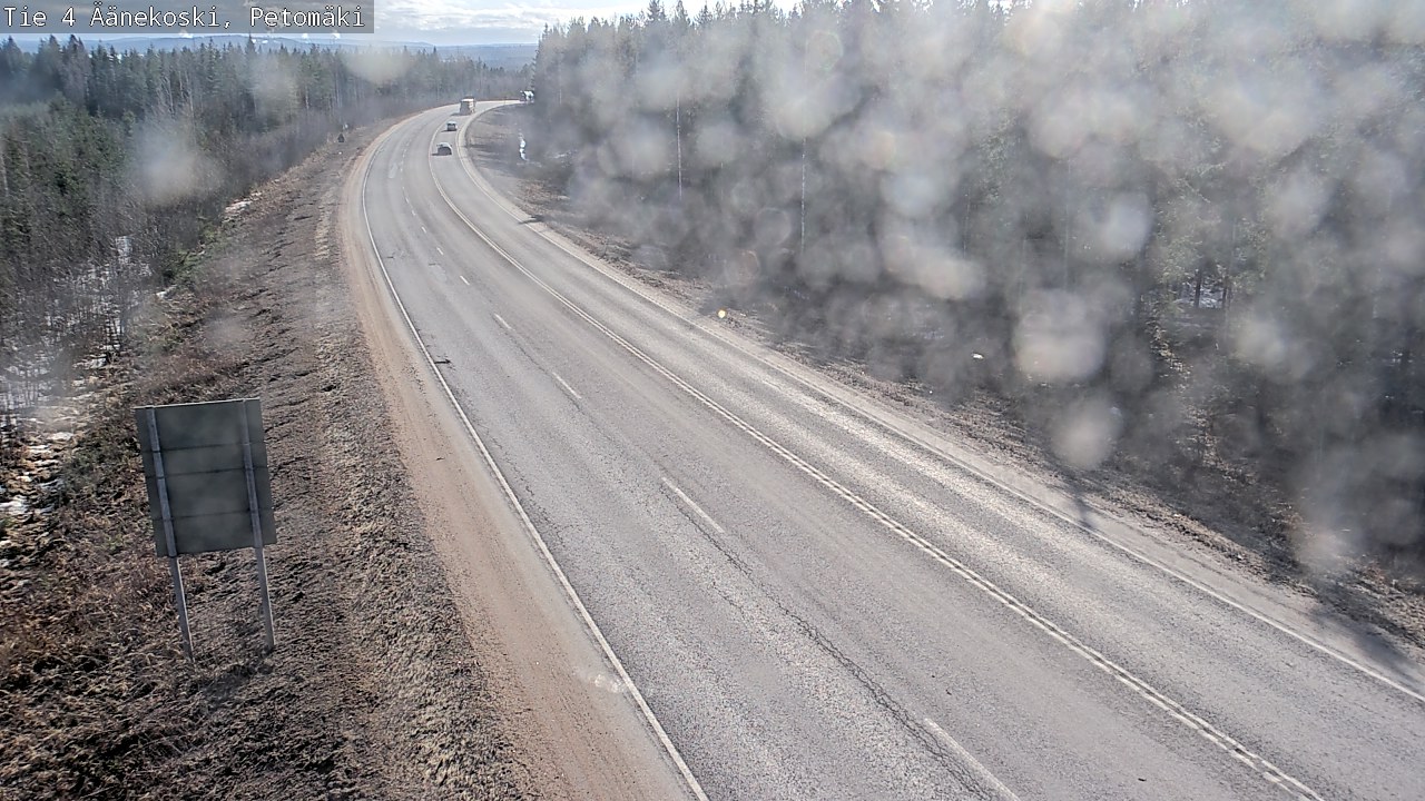 Weather Camera Image Road 4 Äänekoski. PetomäkiPetomäki, Äänekoski, Keski-Suomi
