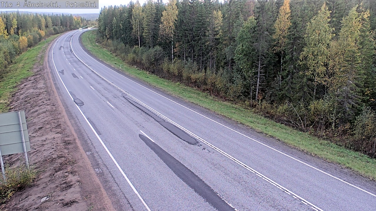 Kelikamerat Kuva Tie 4 Äänekoski. Petomäki, Äänekoski, Keski-Suomi