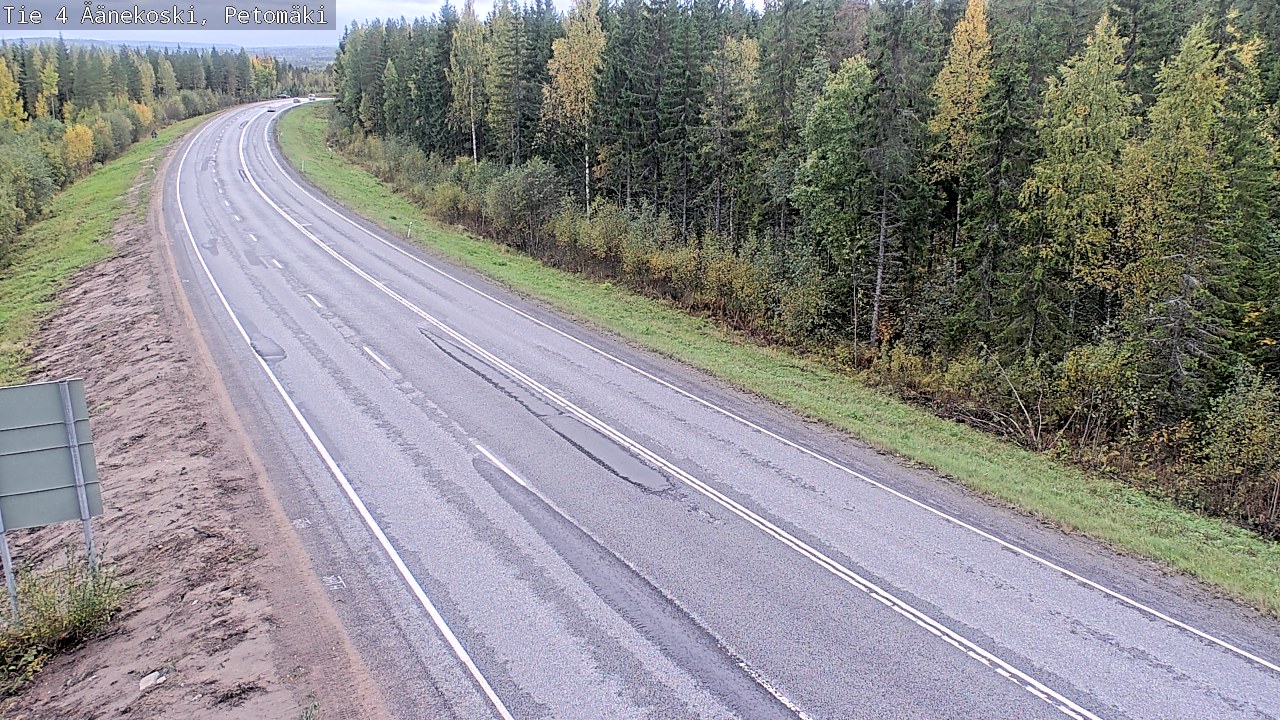 Kelikamerat Kuva Tie 4 Äänekoski. Petomäki, Äänekoski, Keski-Suomi