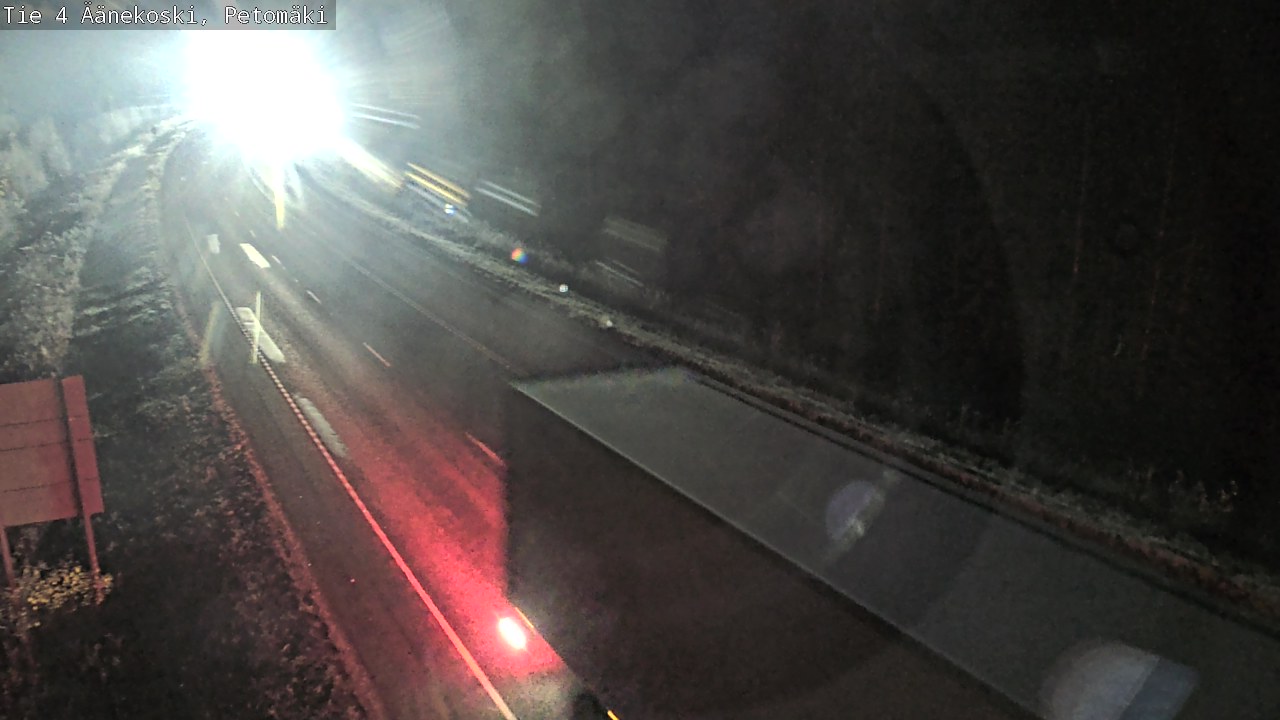 Kelikamerat Kuva Tie 4 Äänekoski. Petomäki, Äänekoski, Keski-Suomi