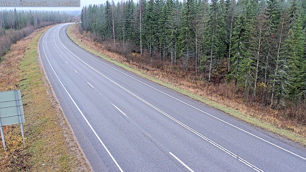 Kelikamerat Kuva Tie 4 Äänekoski. Petomäki, Äänekoski, Keski-Suomi