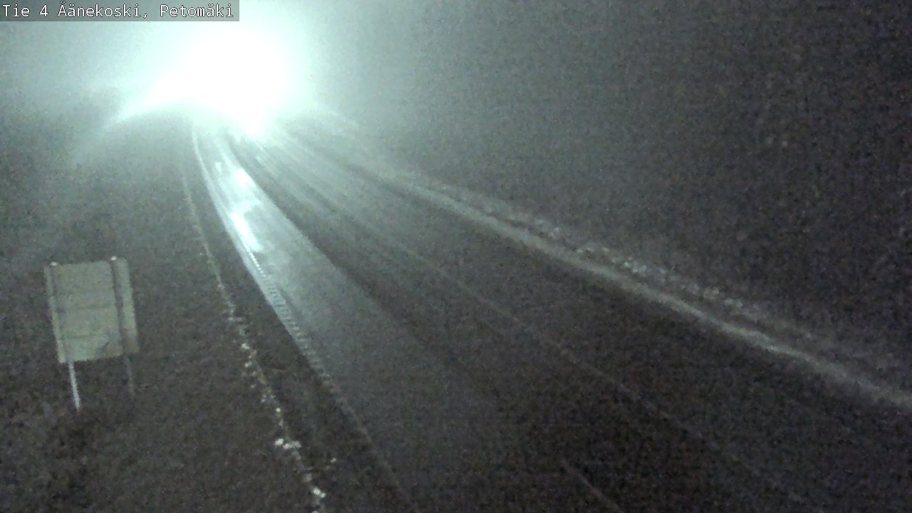 Weather Camera Image Road 4 Äänekoski. PetomäkiPetomäki, Äänekoski, Keski-Suomi