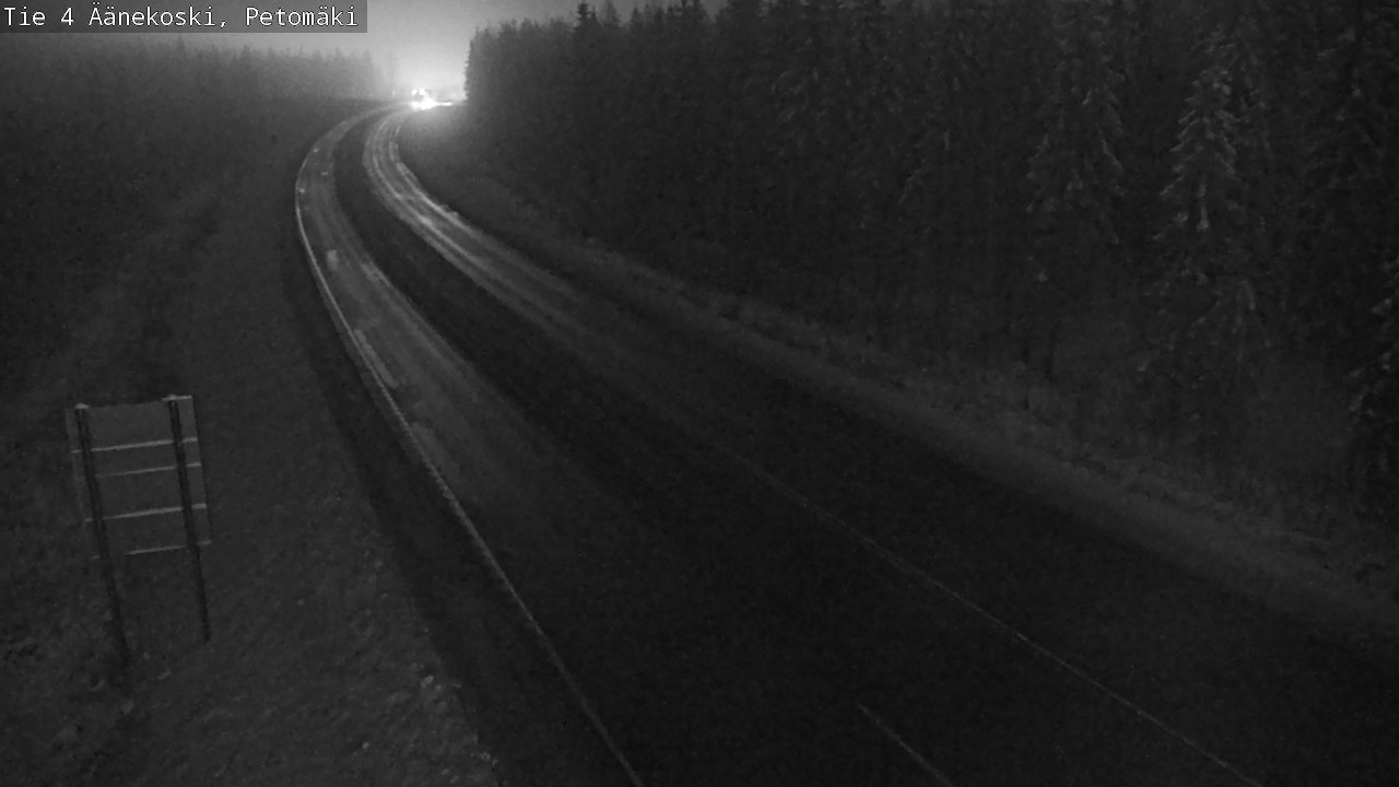 Weather Camera Image Road 4 Äänekoski. PetomäkiPetomäki, Äänekoski, Keski-Suomi