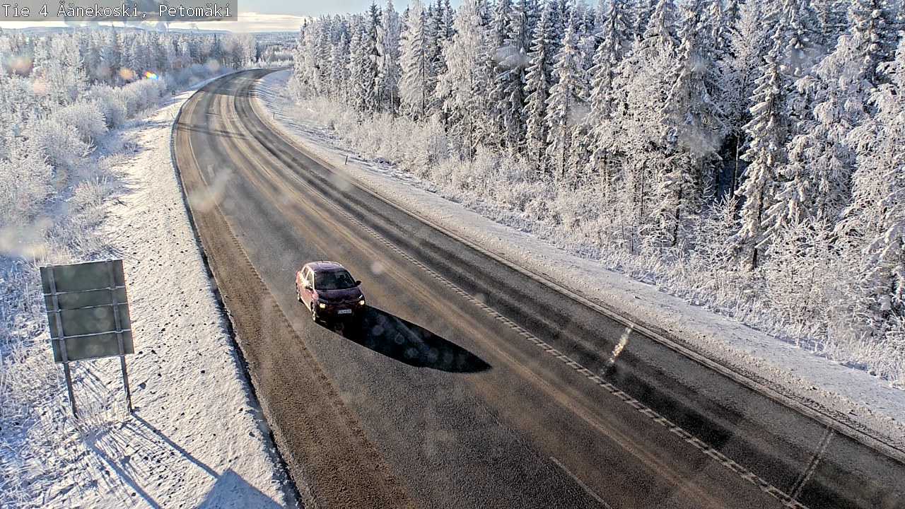 Weather Camera Image Road 4 Äänekoski. PetomäkiPetomäki, Äänekoski, Keski-Suomi