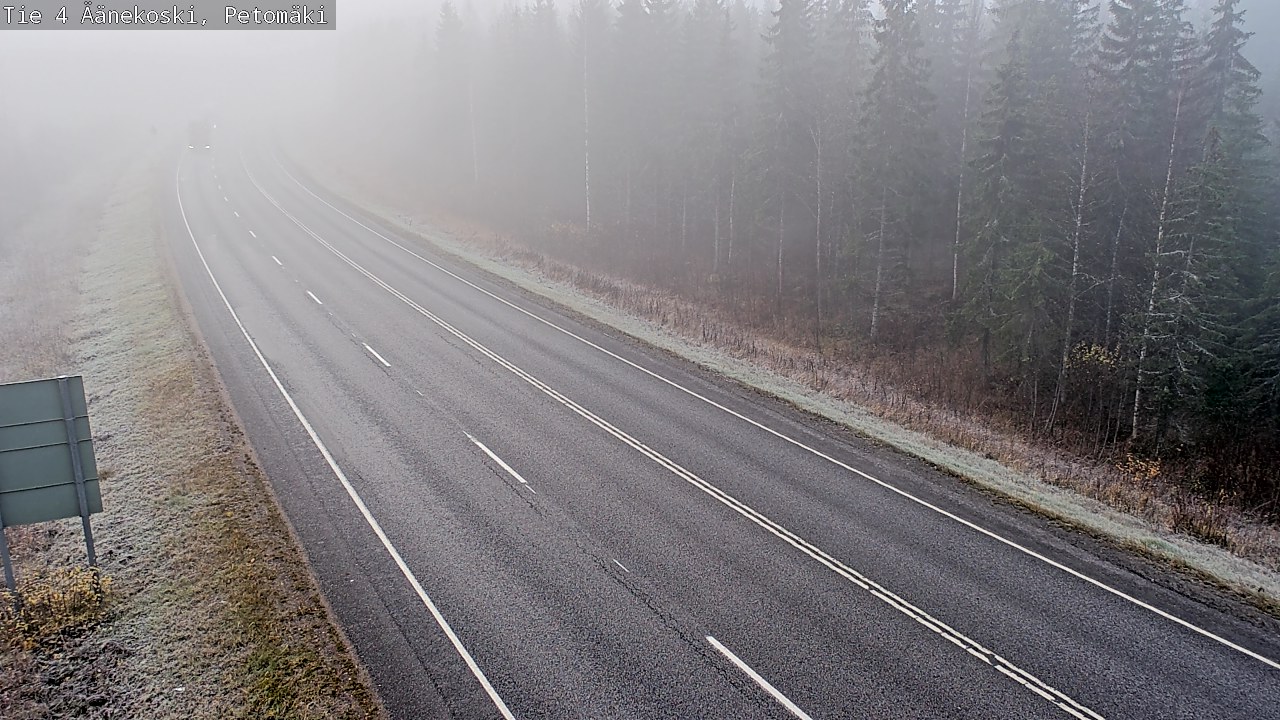 Kelikamerat Kuva Tie 4 Äänekoski. Petomäki, Äänekoski, Keski-Suomi
