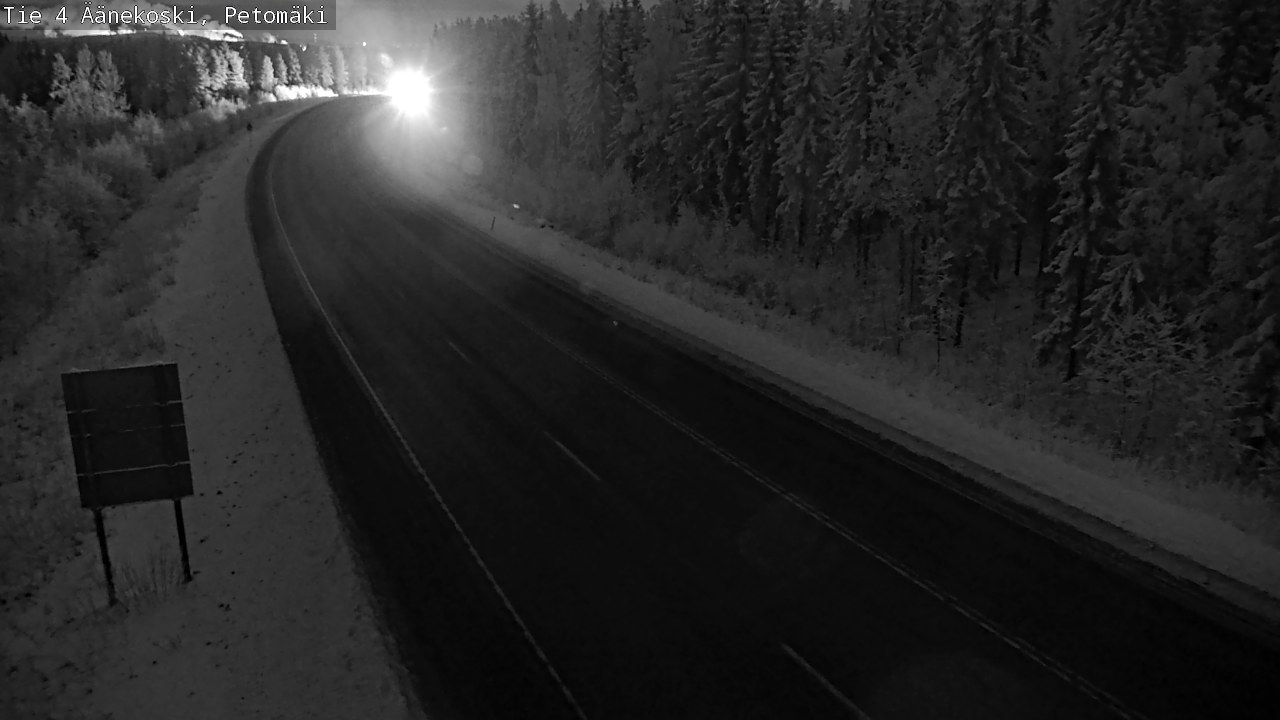 Kelikamerat Kuva Tie 4 Äänekoski. Petomäki, Äänekoski, Keski-Suomi