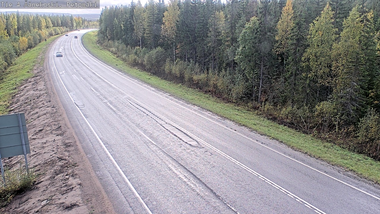 Kelikamerat Kuva Tie 4 Äänekoski. Petomäki, Äänekoski, Keski-Suomi