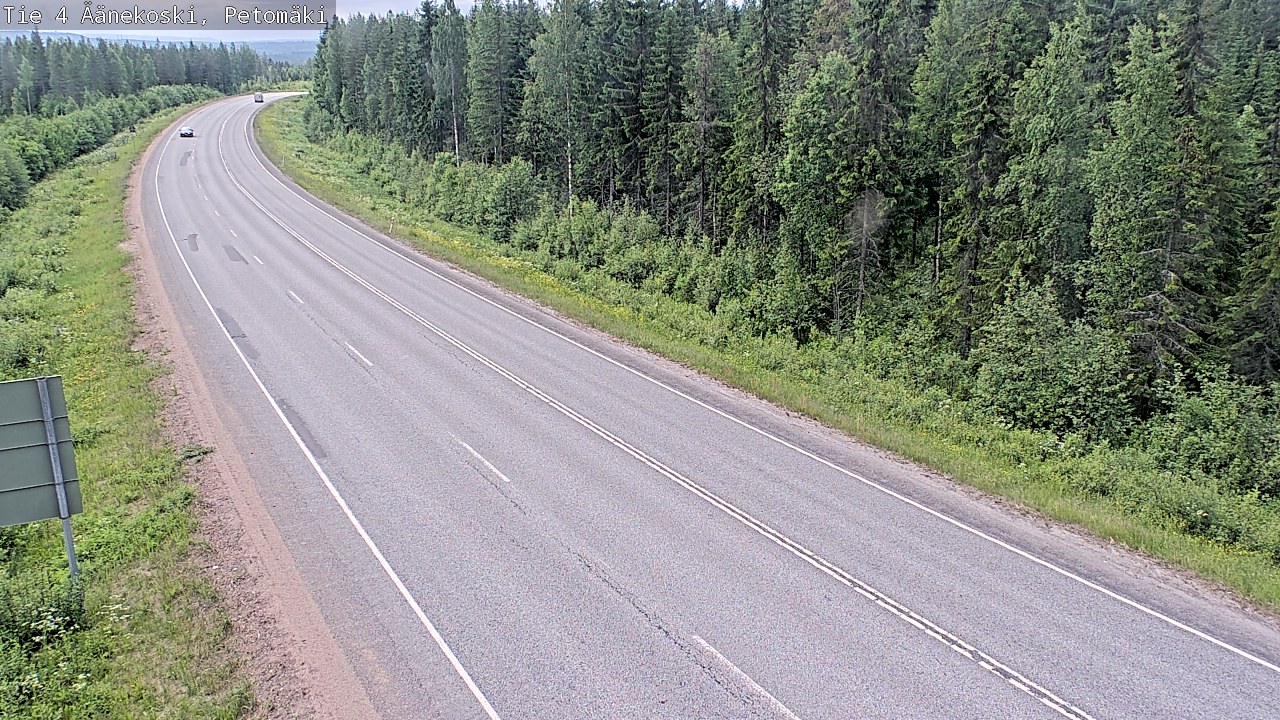 Kelikamerat Kuva Tie 4 Äänekoski. Petomäki, Äänekoski, Keski-Suomi