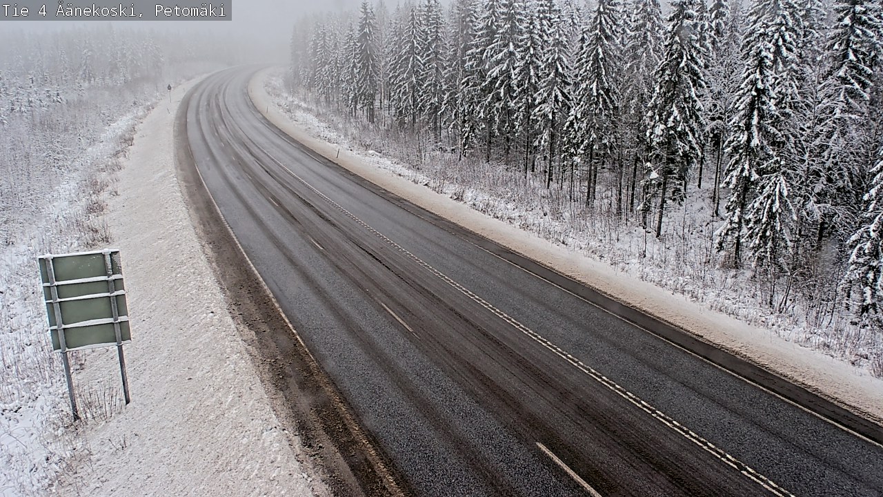 Kelikamerat Kuva Tie 4 Äänekoski. Petomäki, Äänekoski, Keski-Suomi