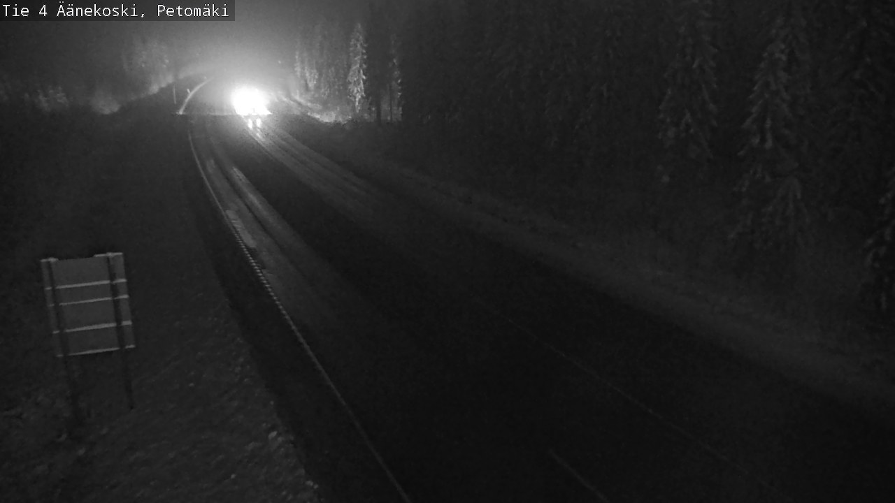 Weather Camera Image Road 4 Äänekoski. PetomäkiPetomäki, Äänekoski, Keski-Suomi
