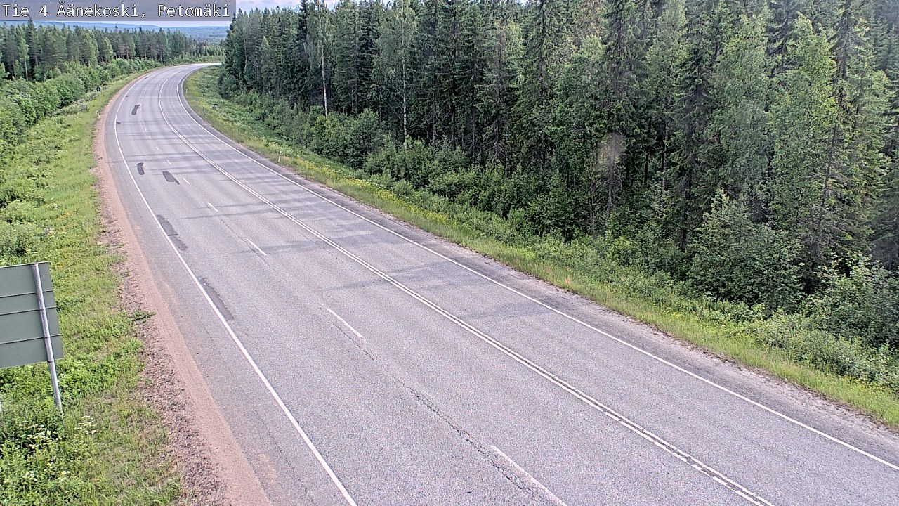 Kelikamerat Kuva Tie 4 Äänekoski. Petomäki, Äänekoski, Keski-Suomi
