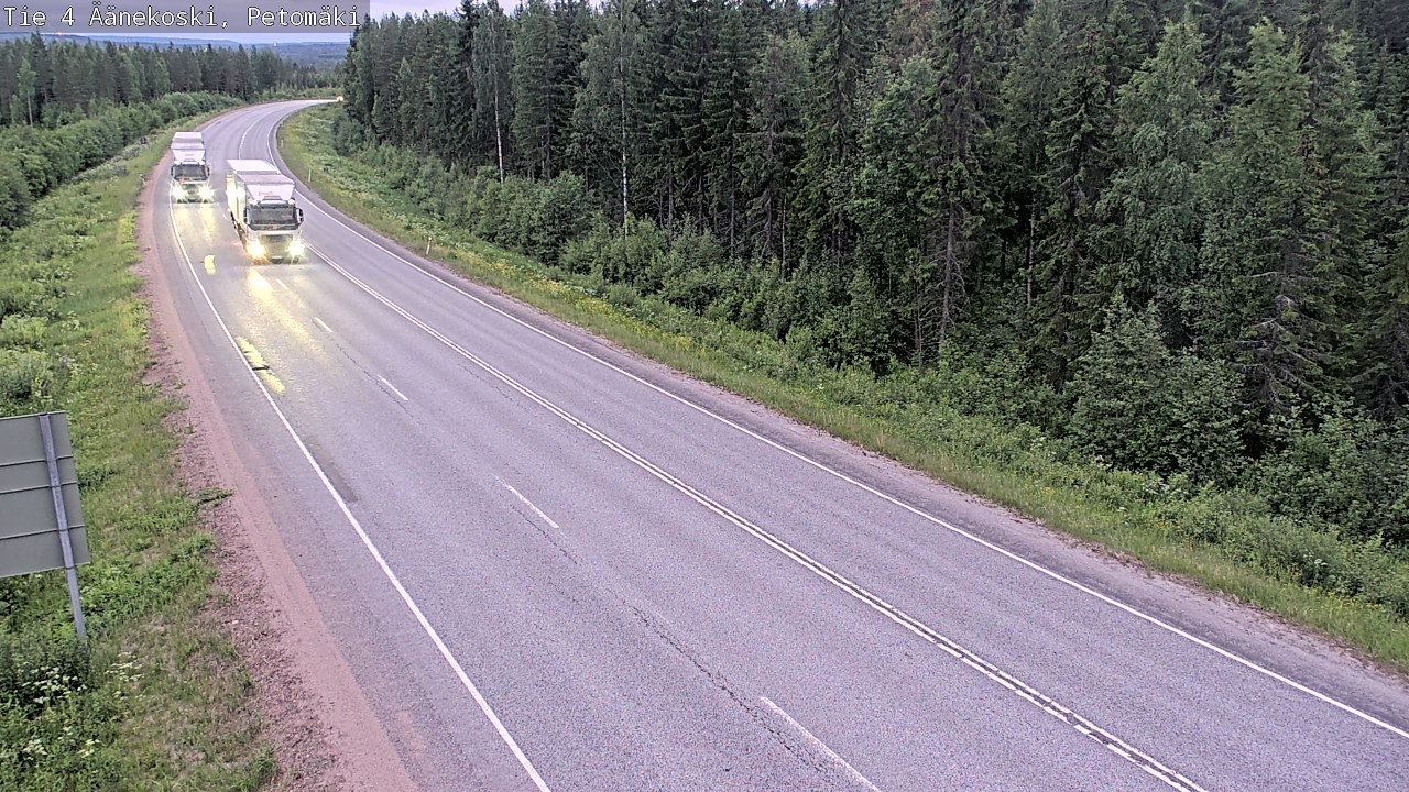 Kelikamerat Kuva Tie 4 Äänekoski. Petomäki, Äänekoski, Keski-Suomi