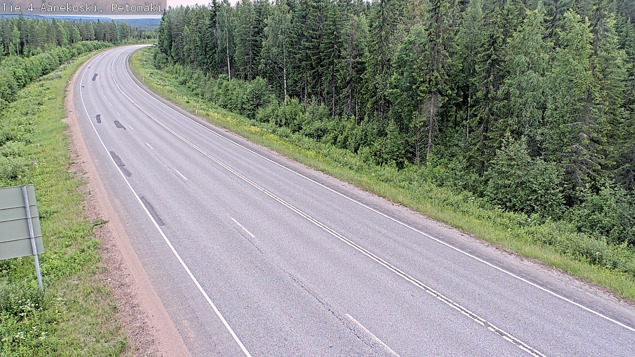 Kelikamerat Kuva Tie 4 Äänekoski. Petomäki, Äänekoski, Keski-Suomi