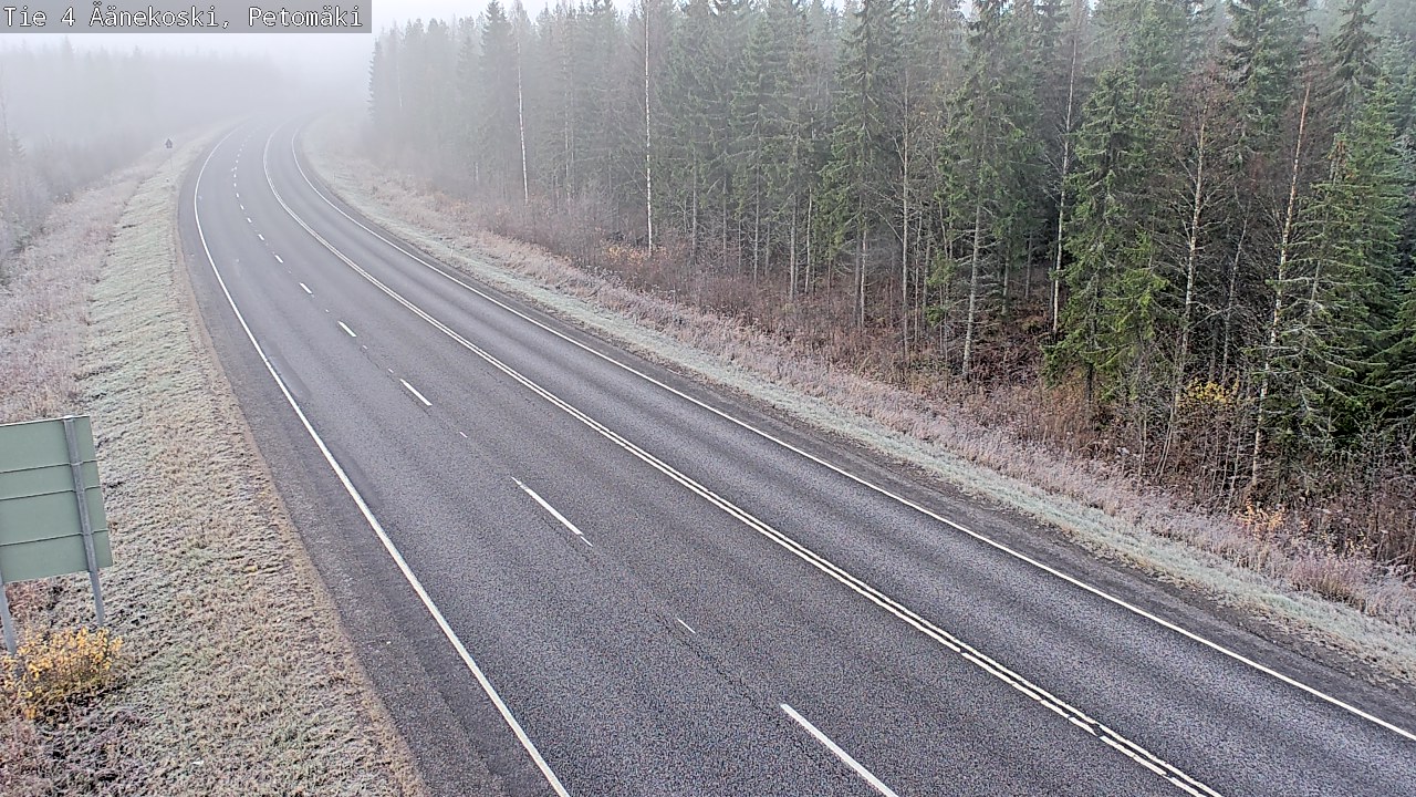 Kelikamerat Kuva Tie 4 Äänekoski. Petomäki, Äänekoski, Keski-Suomi