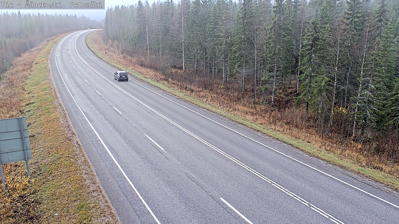Kelikamerat Kuva Tie 4 Äänekoski. Petomäki, Äänekoski, Keski-Suomi
