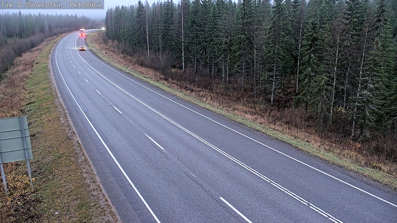 Kelikamerat Kuva Tie 4 Äänekoski. Petomäki, Äänekoski, Keski-Suomi