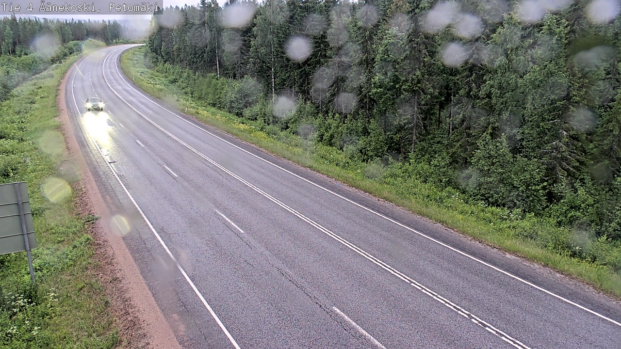Kelikamerat Kuva Tie 4 Äänekoski. Petomäki, Äänekoski, Keski-Suomi