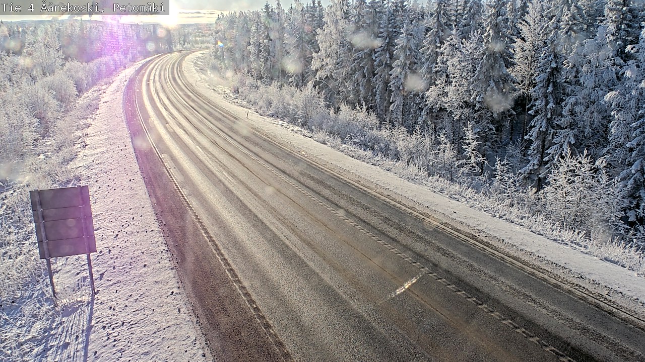 Weather Camera Image Road 4 Äänekoski. PetomäkiPetomäki, Äänekoski, Keski-Suomi