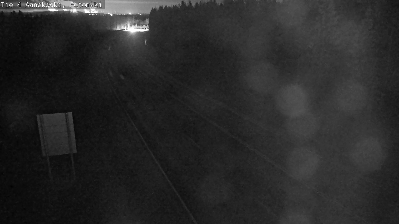 Weather Camera Image Road 4 Äänekoski. PetomäkiPetomäki, Äänekoski, Keski-Suomi
