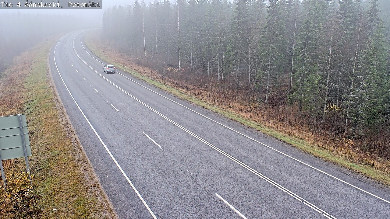 Kelikamerat Kuva Tie 4 Äänekoski. Petomäki, Äänekoski, Keski-Suomi
