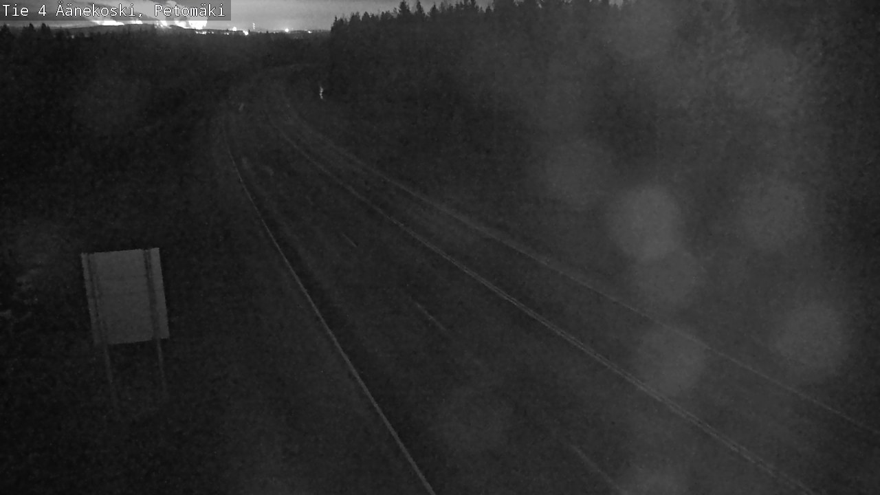 Weather Camera Image Road 4 Äänekoski. PetomäkiPetomäki, Äänekoski, Keski-Suomi