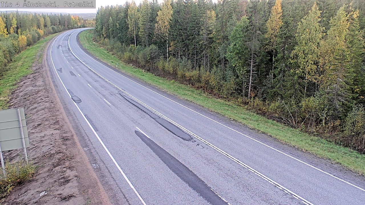 Kelikamerat Kuva Tie 4 Äänekoski. Petomäki, Äänekoski, Keski-Suomi