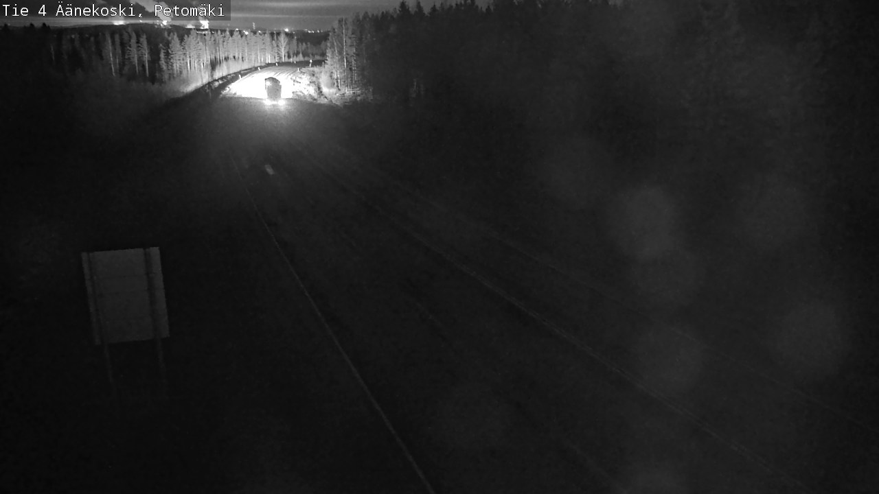 Weather Camera Image Road 4 Äänekoski. PetomäkiPetomäki, Äänekoski, Keski-Suomi