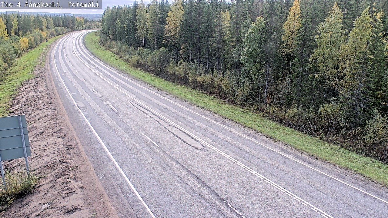 Kelikamerat Kuva Tie 4 Äänekoski. Petomäki, Äänekoski, Keski-Suomi