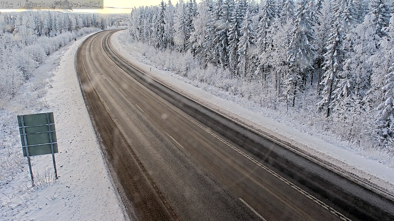 Weather Camera Image Road 4 Äänekoski. PetomäkiPetomäki, Äänekoski, Keski-Suomi