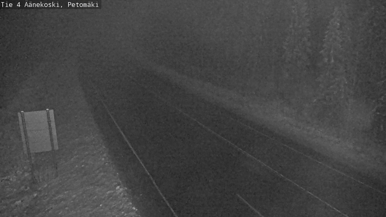 Weather Camera Image Road 4 Äänekoski. PetomäkiPetomäki, Äänekoski, Keski-Suomi