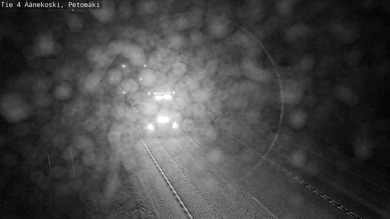 Weather Camera Image Road 4 Äänekoski. PetomäkiPetomäki, Äänekoski, Keski-Suomi