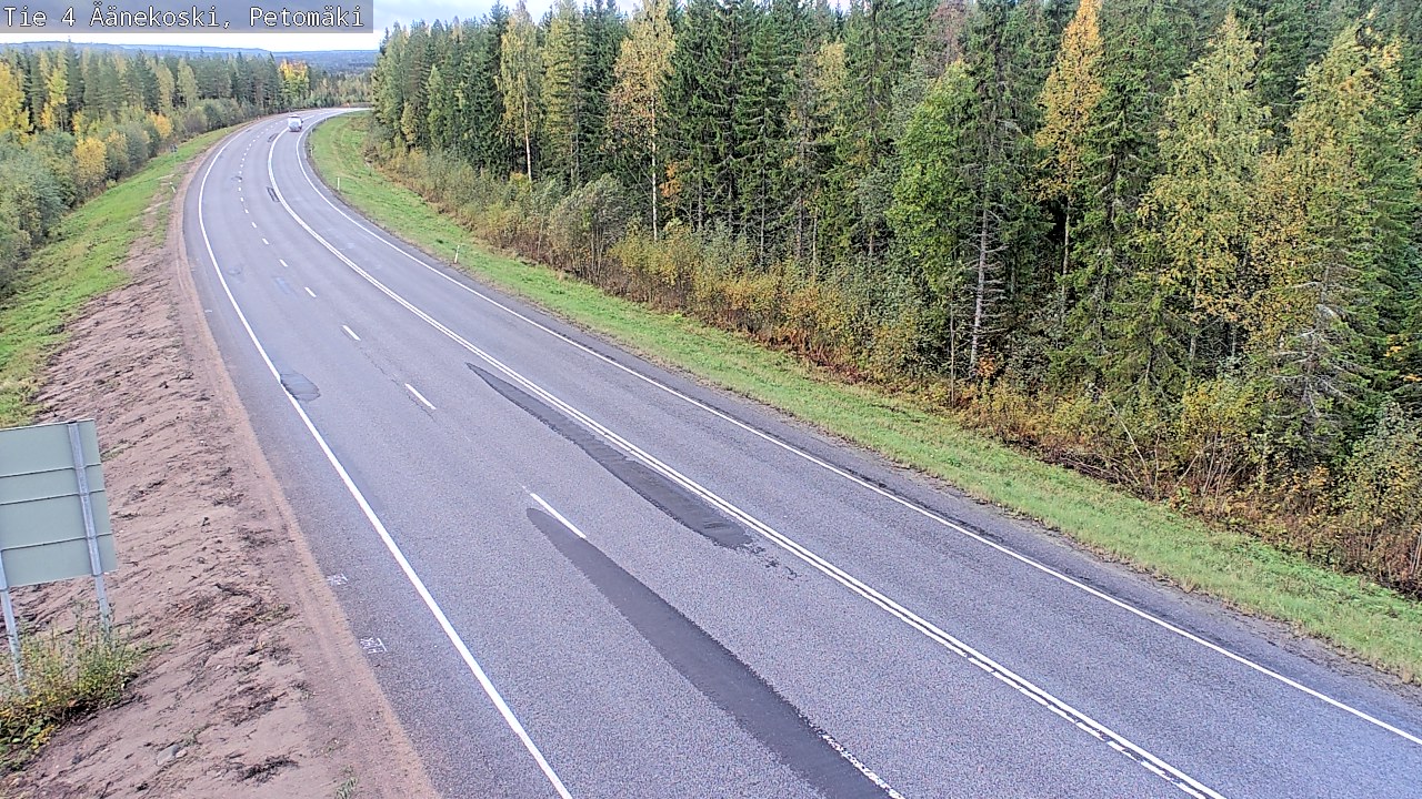 Kelikamerat Kuva Tie 4 Äänekoski. Petomäki, Äänekoski, Keski-Suomi