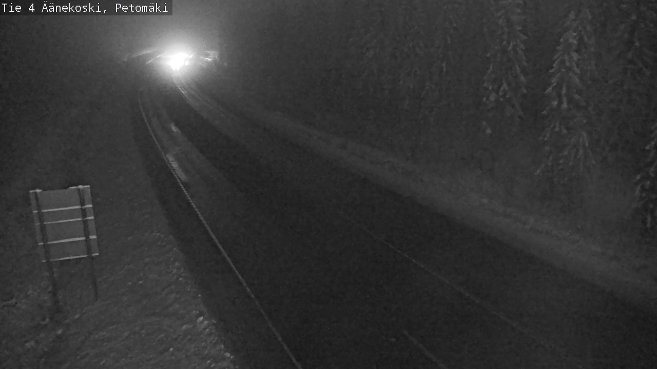 Weather Camera Image Road 4 Äänekoski. PetomäkiPetomäki, Äänekoski, Keski-Suomi