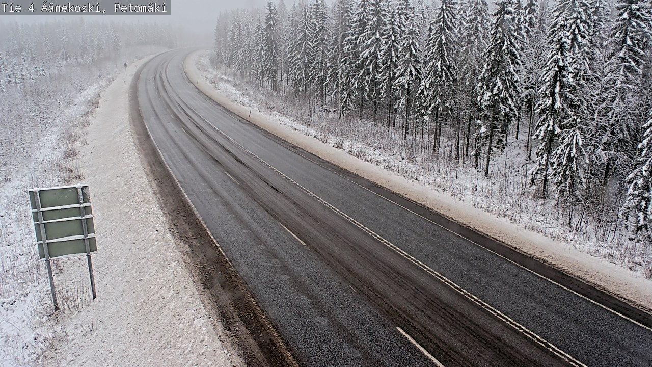 Kelikamerat Kuva Tie 4 Äänekoski. Petomäki, Äänekoski, Keski-Suomi