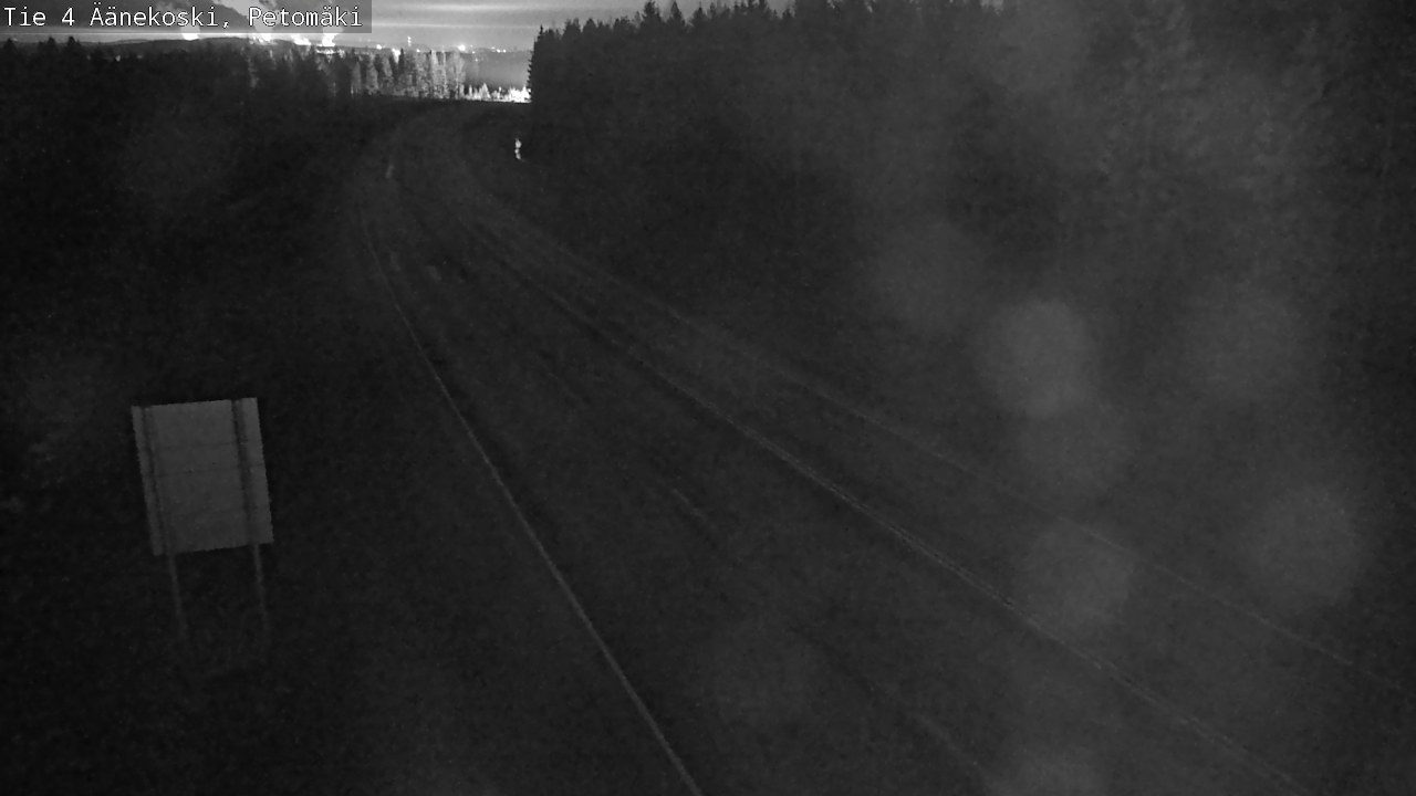Weather Camera Image Road 4 Äänekoski. PetomäkiPetomäki, Äänekoski, Keski-Suomi